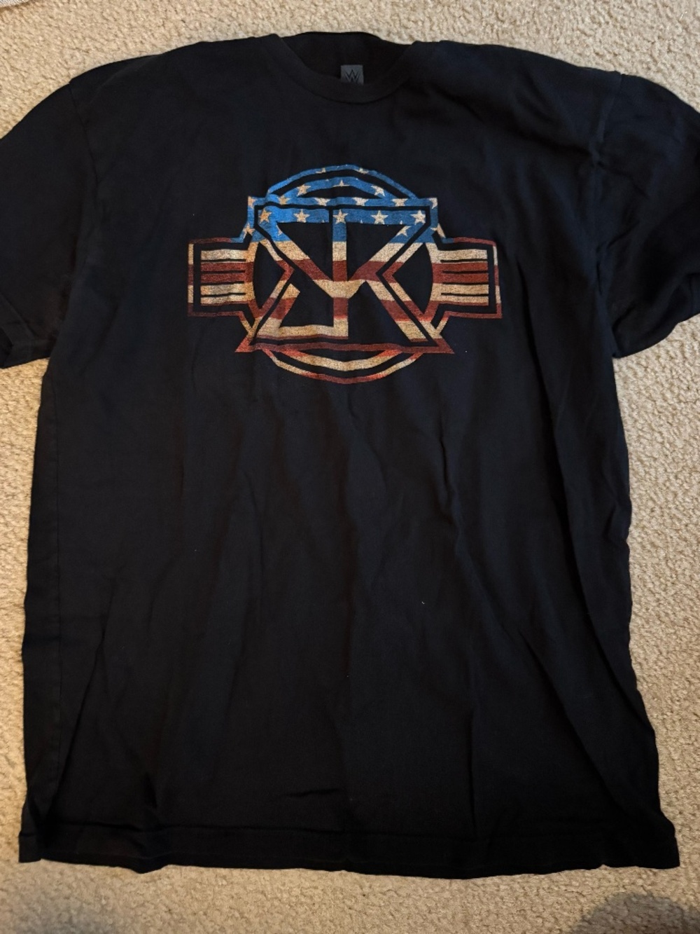 WWE Seth Rollins patriotic logo shirt